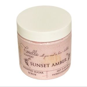 Fiorella Sunset Amber Whipped‎ Sugar Scrub 3oz New Body Scrub